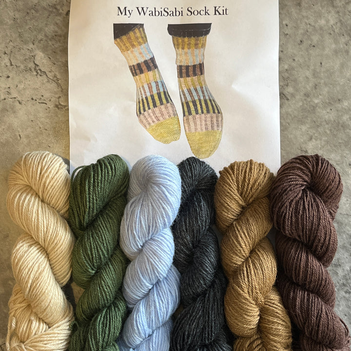 My WabiSabi Socks by Mia Dehmer Sock Kits