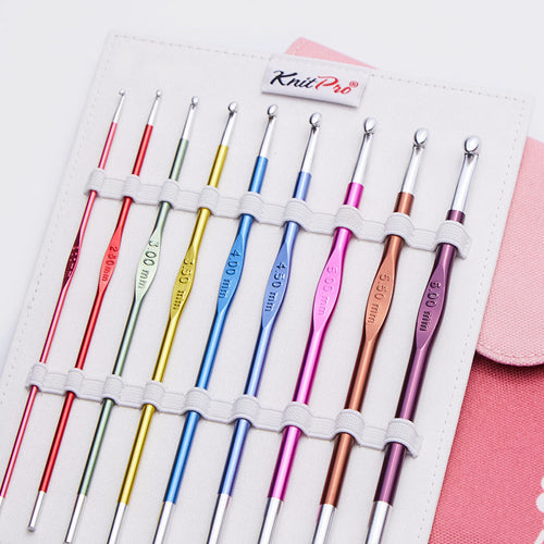 KnitPro // Zing Deluxe Single End Crochet Hook Set