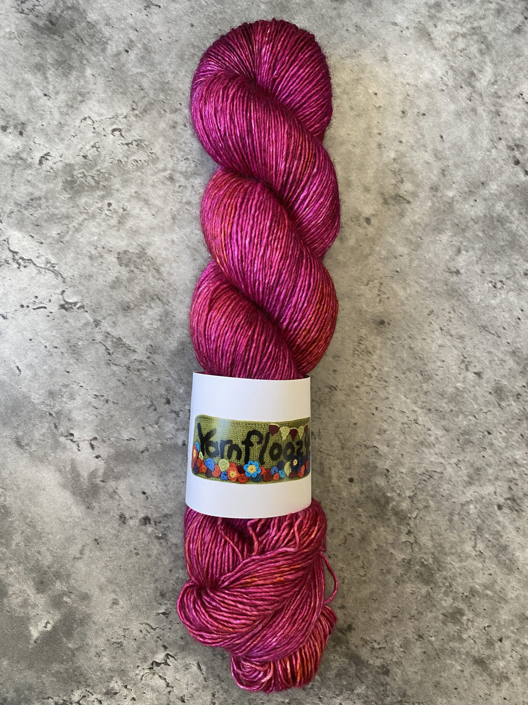 Yarnfloozy Sage Merino Silk // 4ply