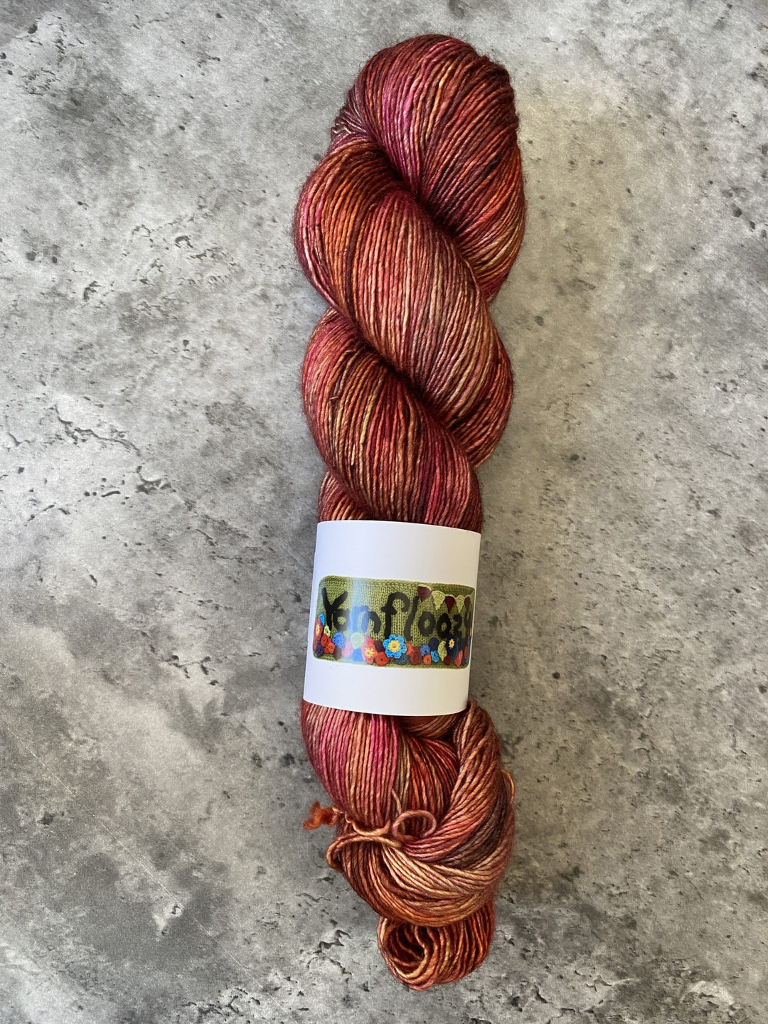 Yarnfloozy Sage Merino Silk // 4ply