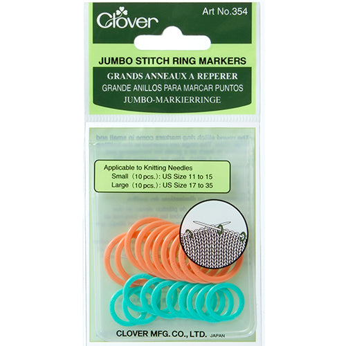 Clover Jumbo Stitch Ring Markers