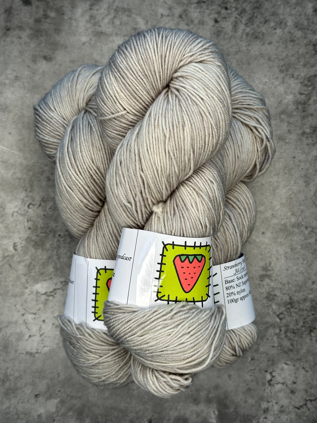 Strawberry Patches Yarns // Sock Yarn // 4ply