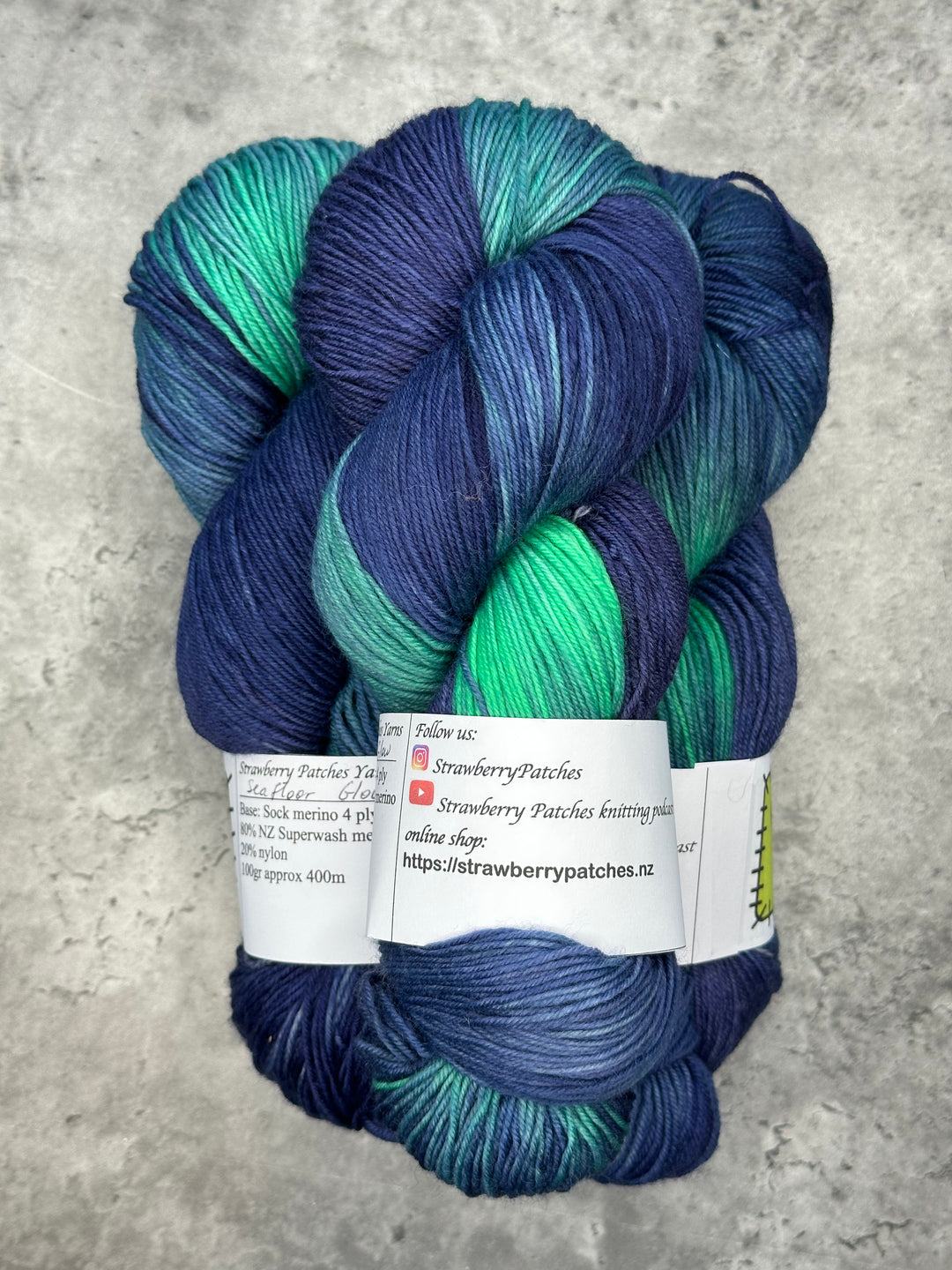 Strawberry Patches Yarns // Sock Yarn // 4ply