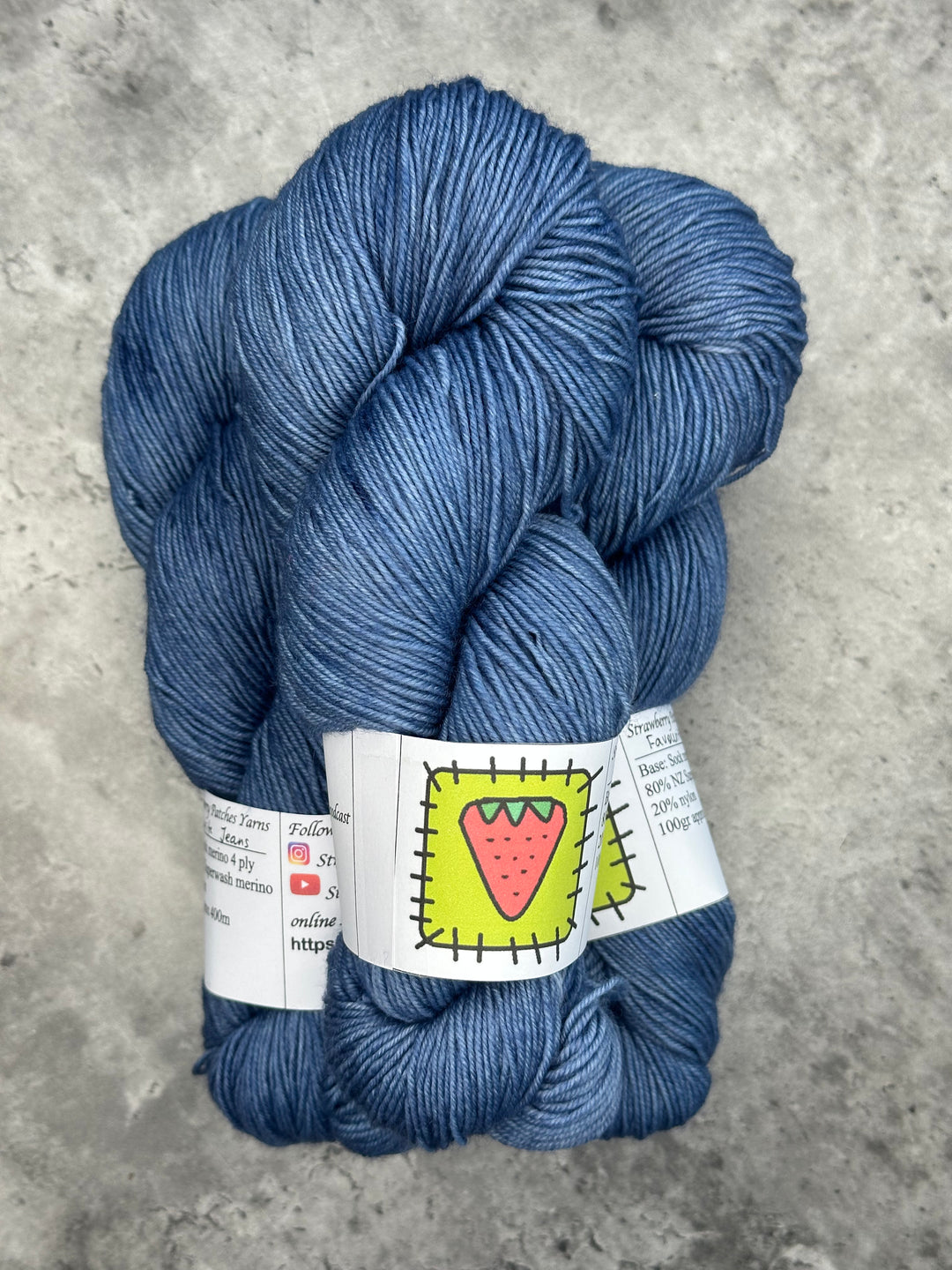 Strawberry Patches Yarns // Sock Yarn // 4ply