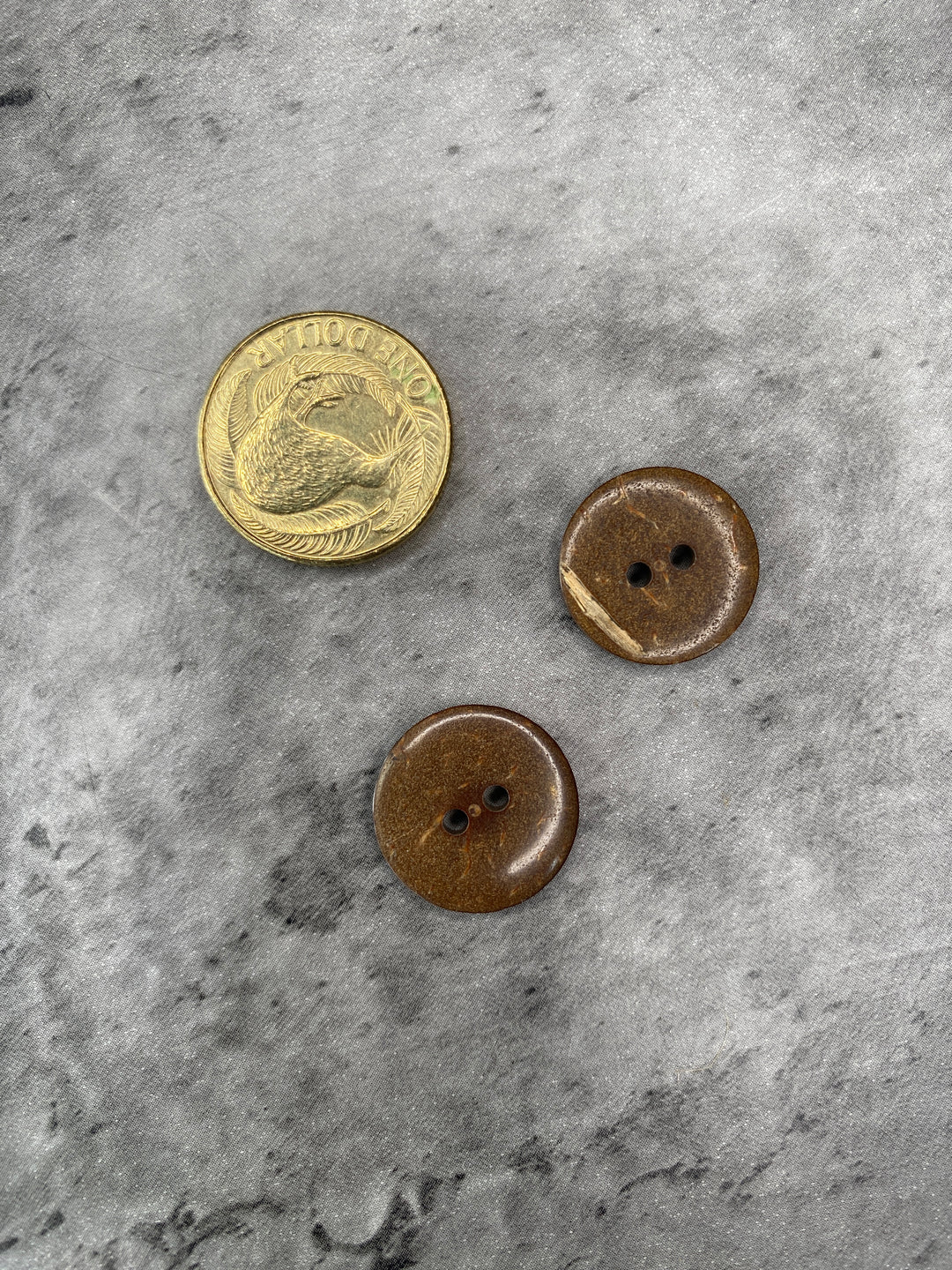 Coconut Button - 20mm