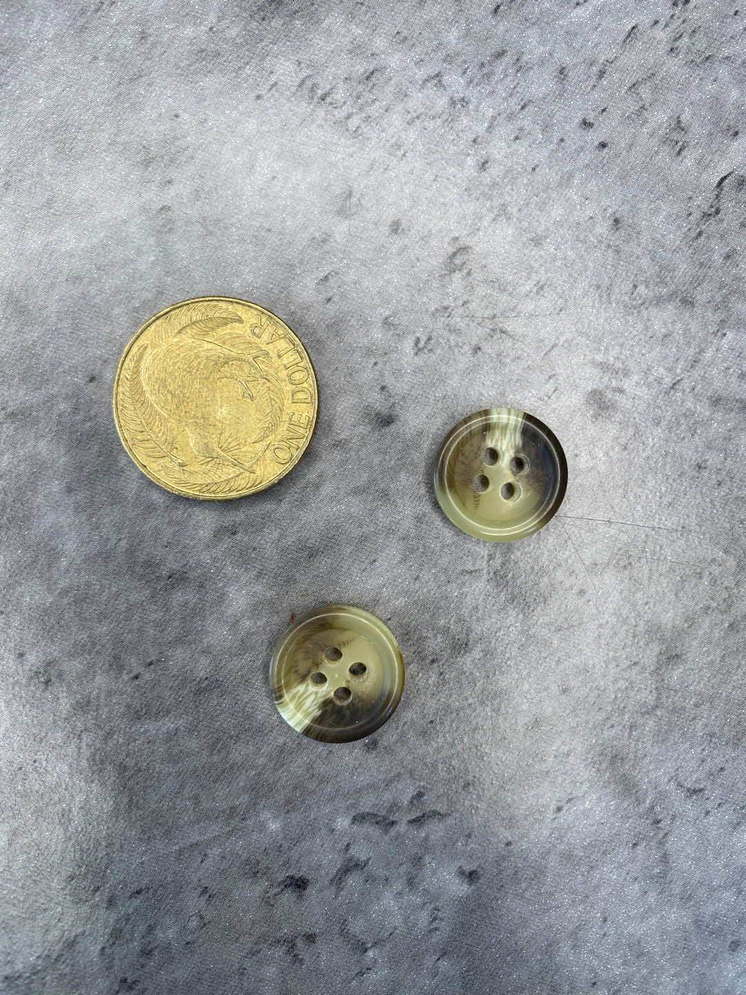 Marbled Buttons - 15mm