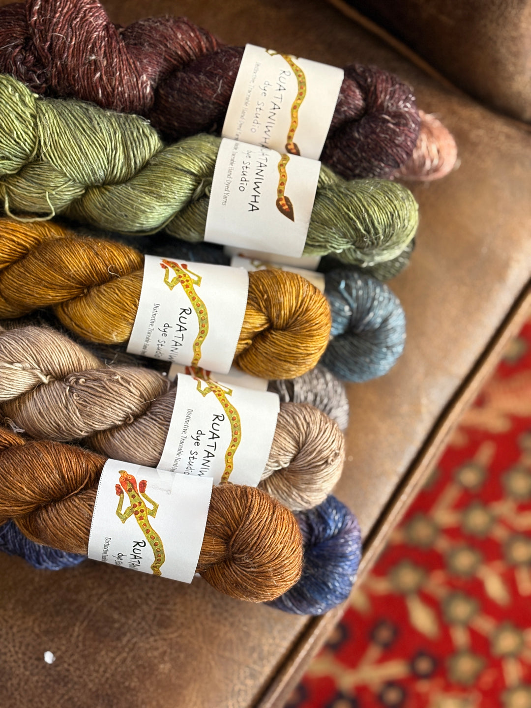Ruataniwha Dye Studio Merino Linen // 4ply