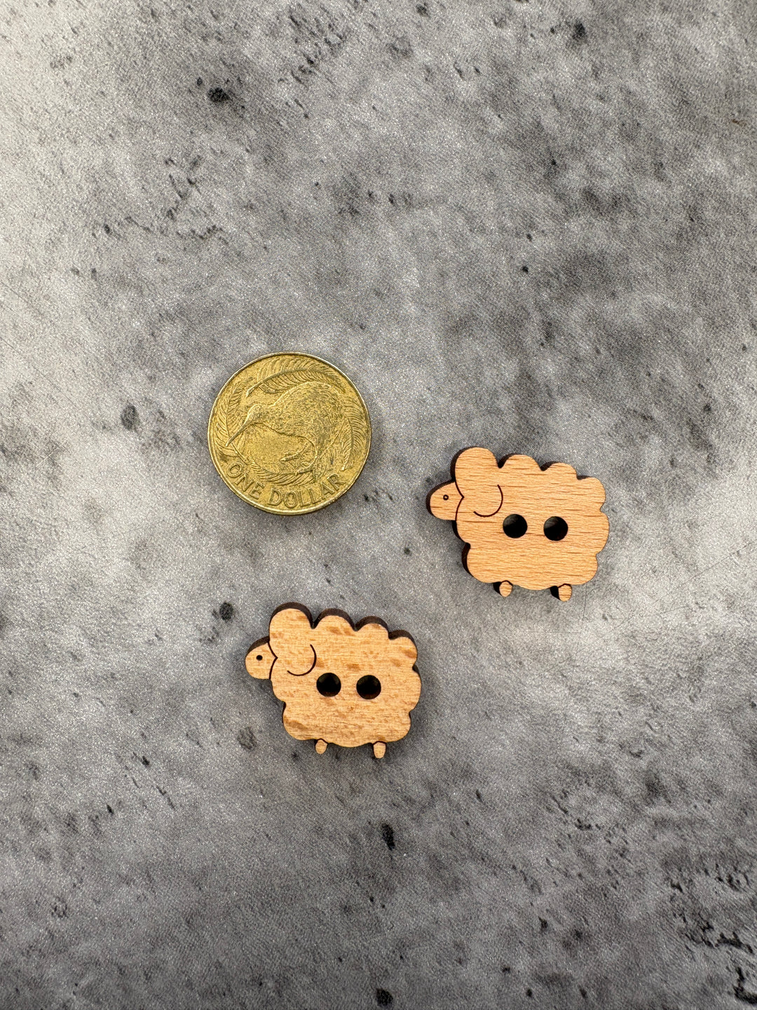 Wooden Sheep - 25mm