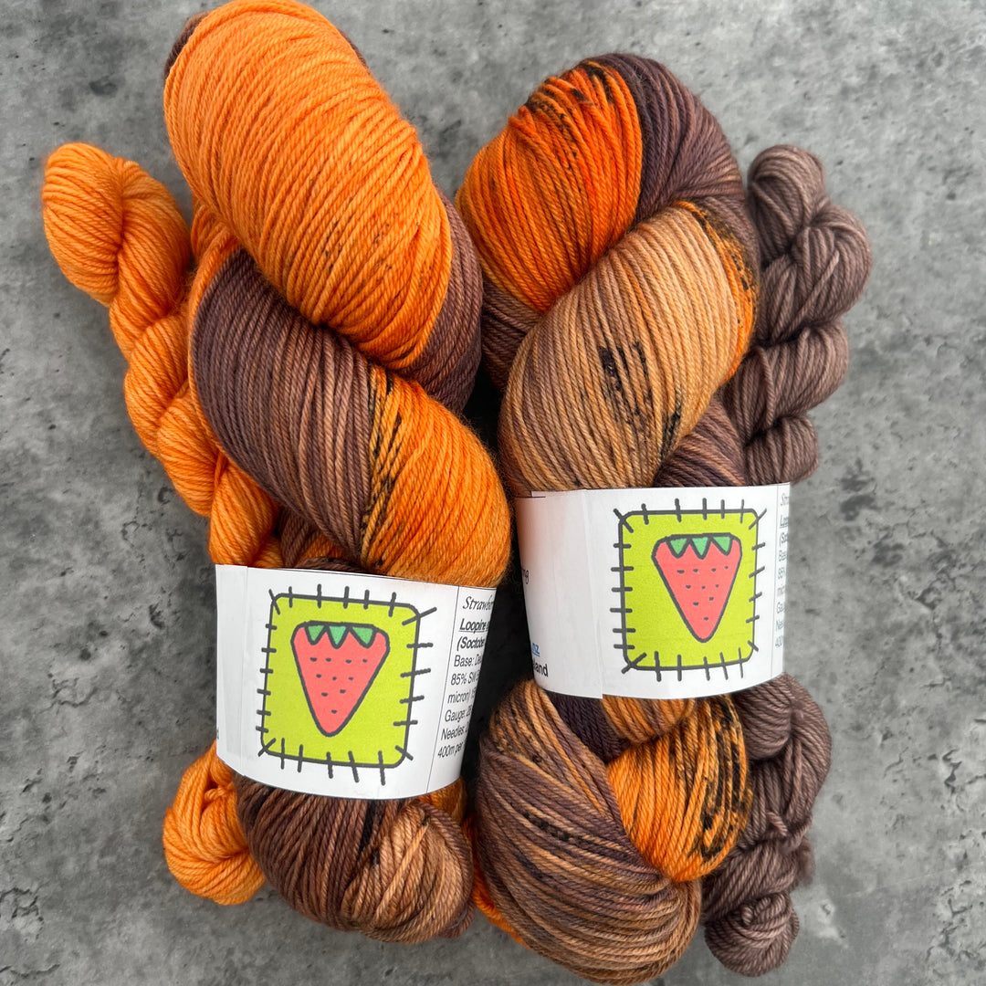 Strawberry Patches Yarns Socktober Sets 4ply