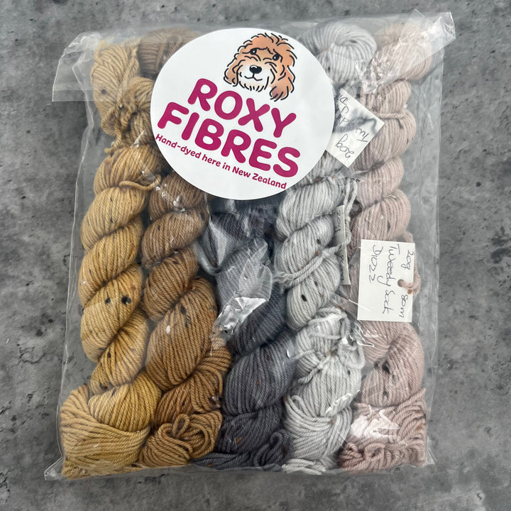 Roxy Fibres Walkies 4ply Mini Skein Kits