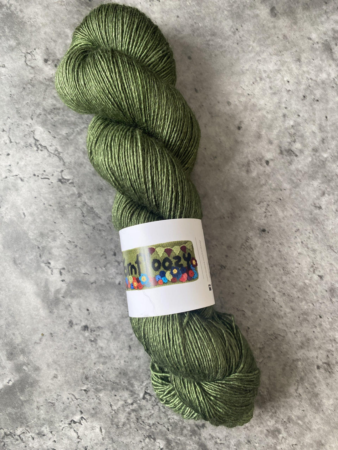 Yarnfloozy Sage Merino Silk // 4ply