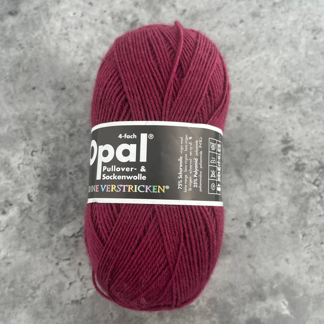 Opal SOLID Colours Sock Yarn 4ply