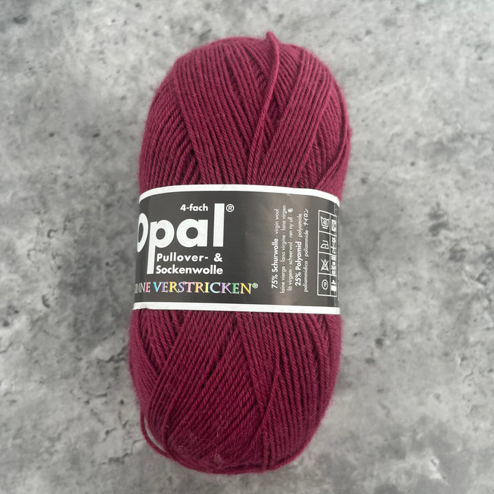 Opal SOLID Colours Sock Yarn 4ply