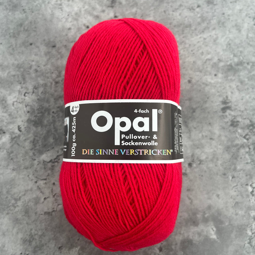 Opal SOLID Colours Sock Yarn 4ply