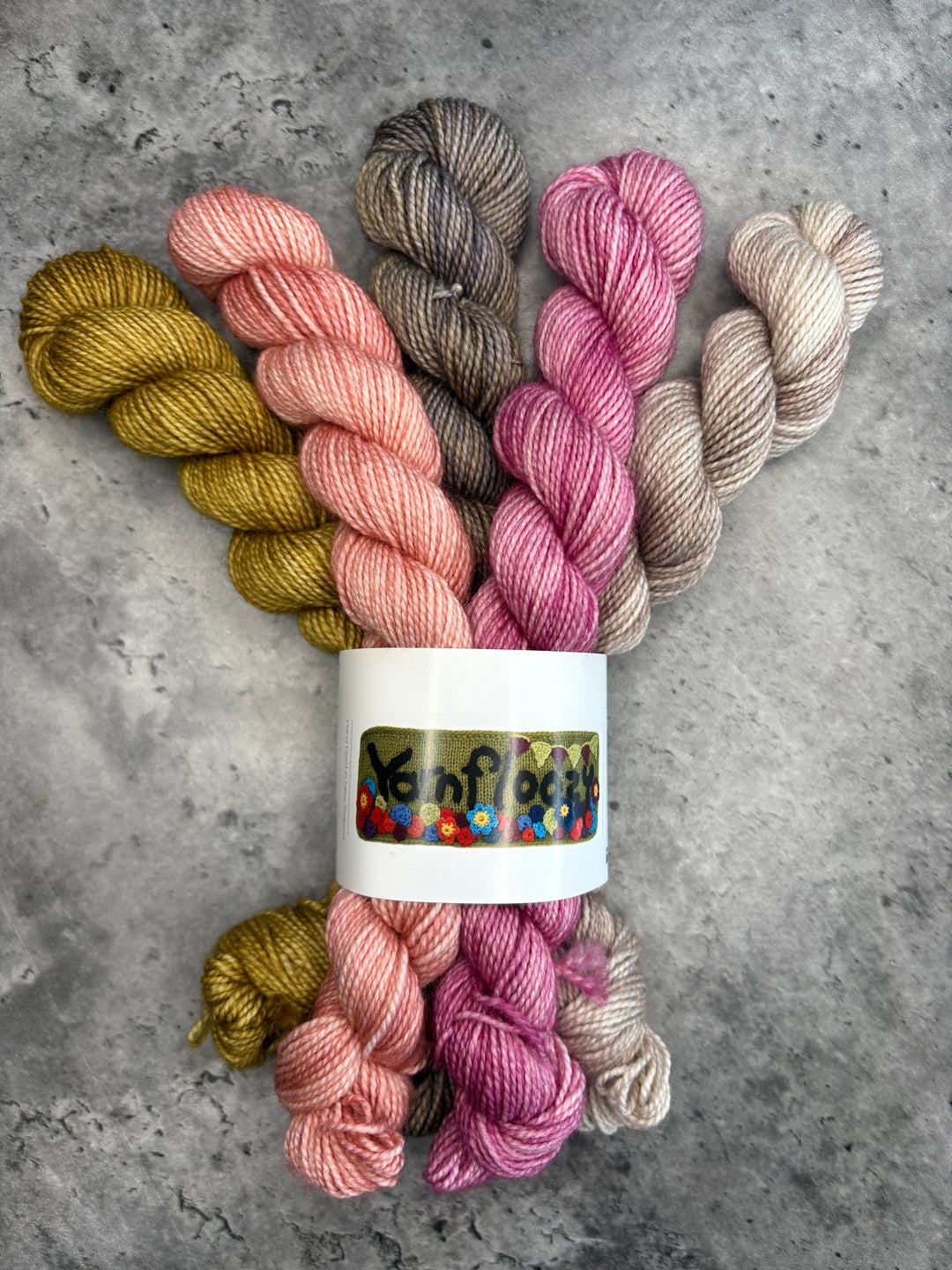 Yarnfloozy Workhorse Sock // Mini Skein Sets // 4ply