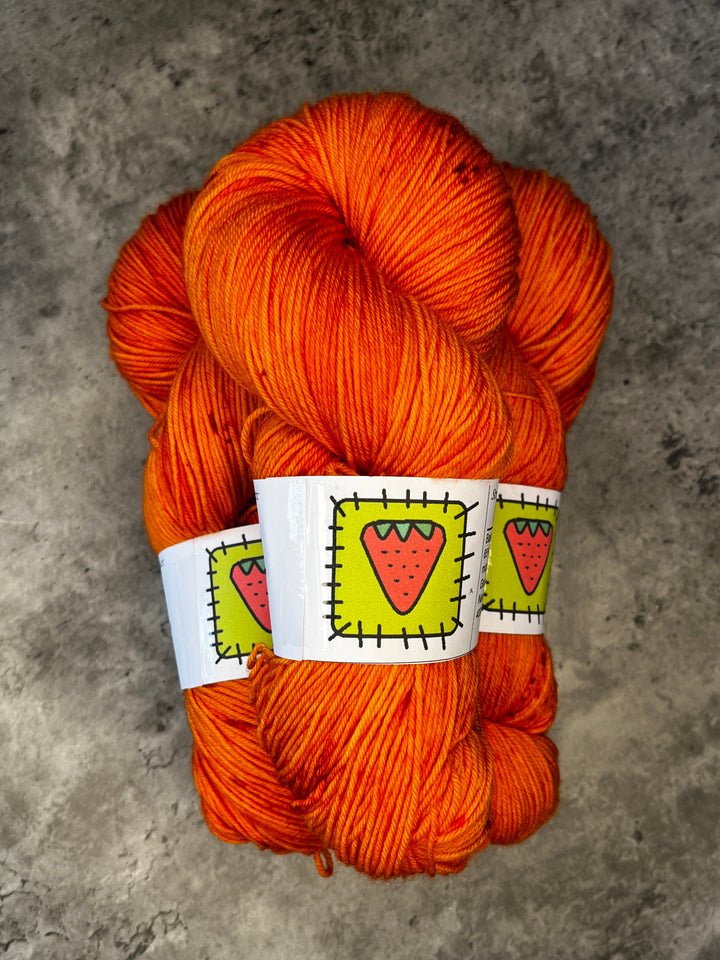 Strawberry Patches Yarns // Sock Yarn // 4ply