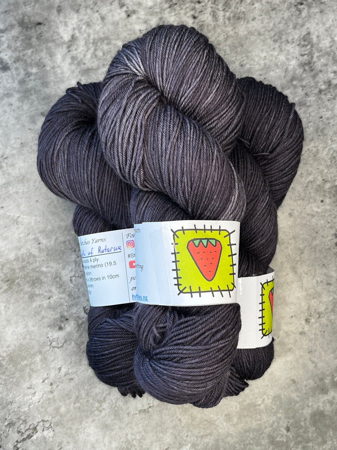 Strawberry Patches Yarns // Sock Yarn // 4ply