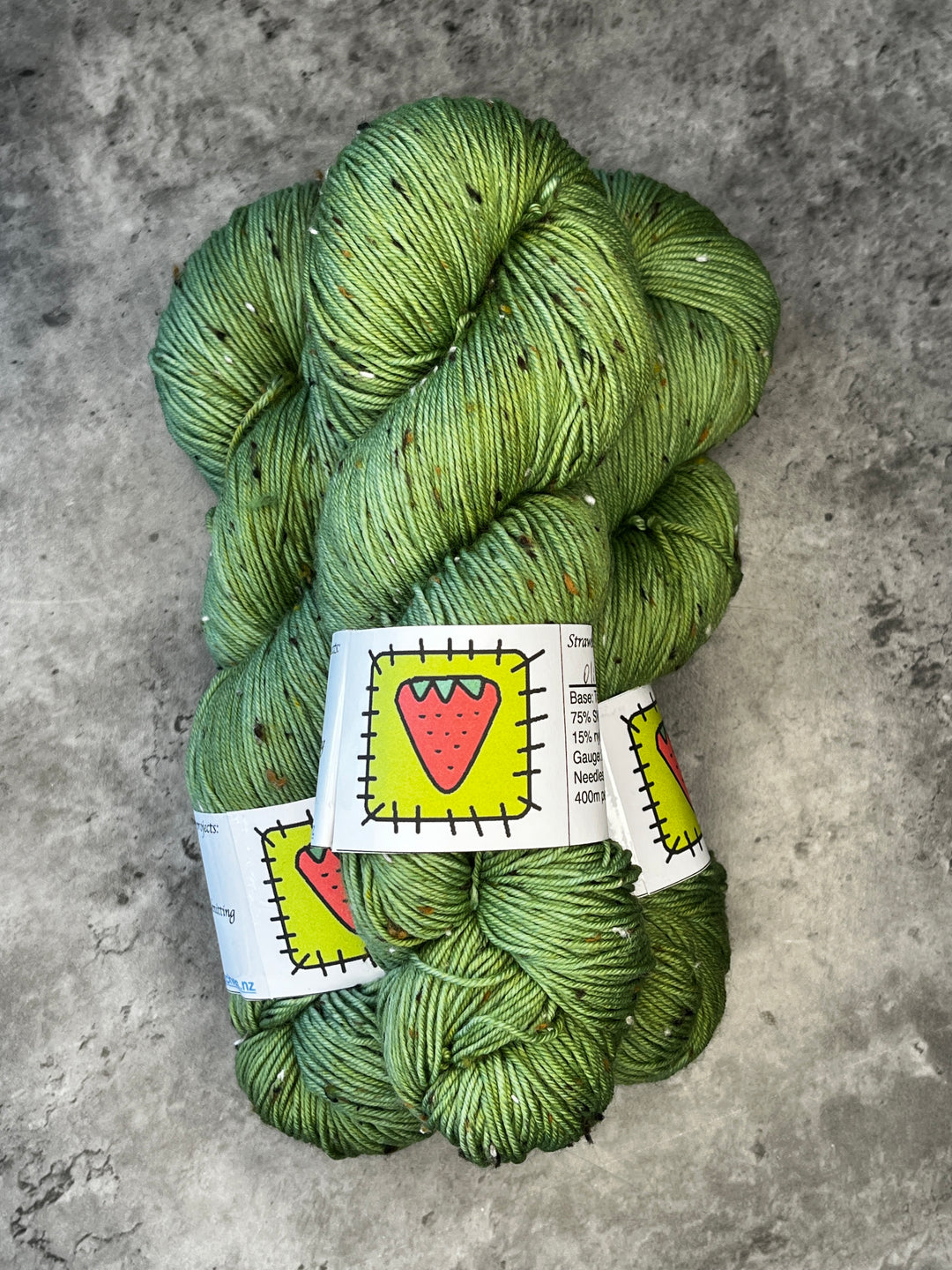 Strawberry Patches Yarns // Sock Yarn // 4ply