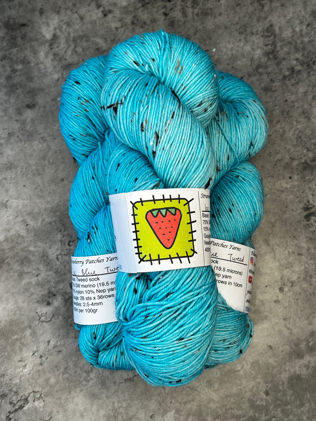 Strawberry Patches Yarns // Sock Yarn // 4ply