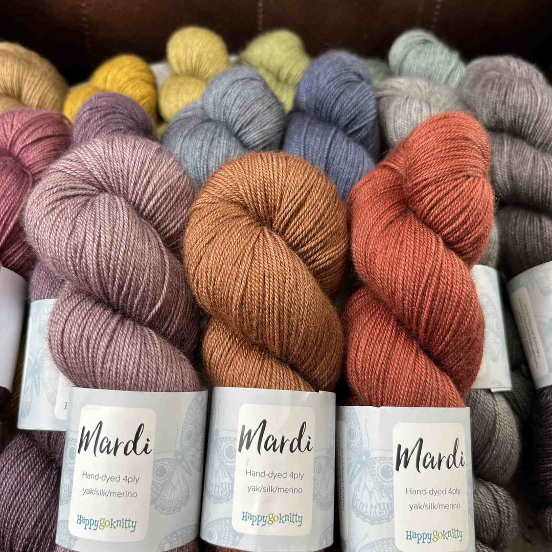 Happy Go Knitty Mardi // 4ply