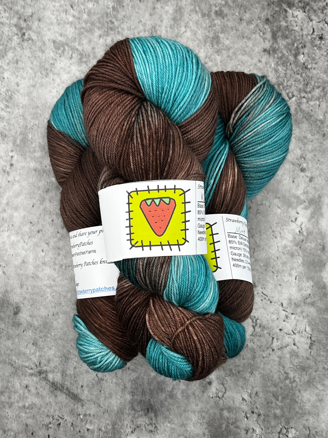 Strawberry Patches Yarns // Sock Yarn // 4ply