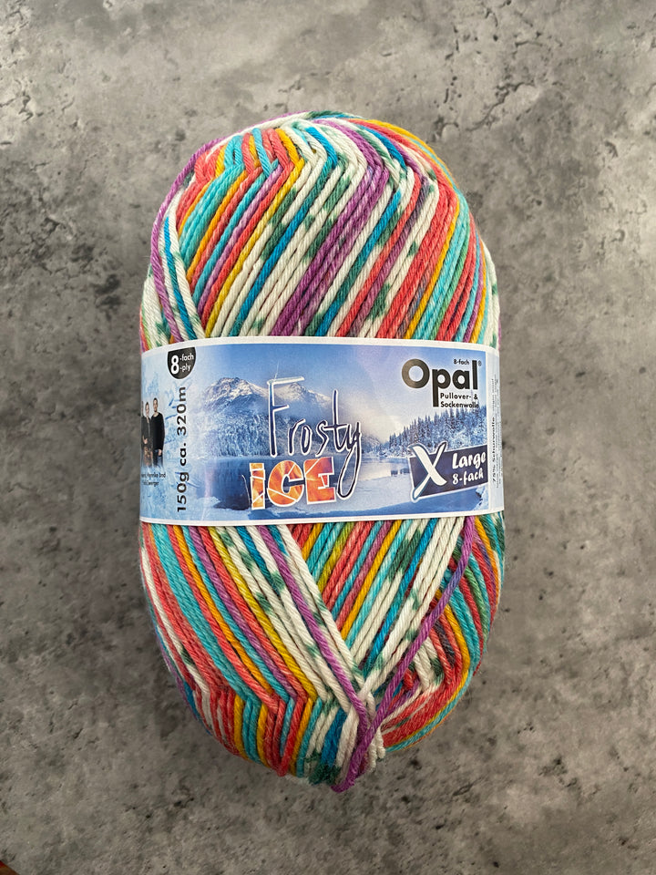 Opal // Self Patterning Sock Yarn // 8ply