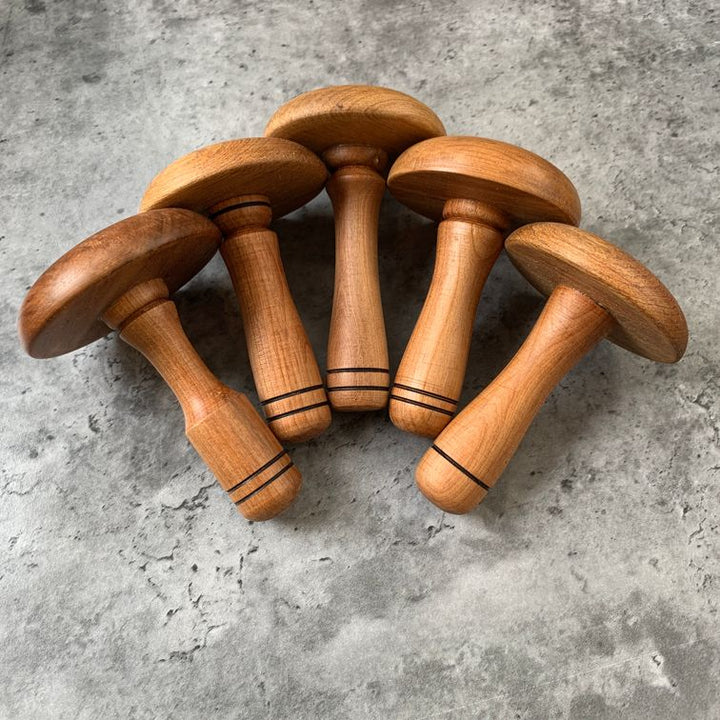 Hand-crafted Wooden Darning Mushrooms