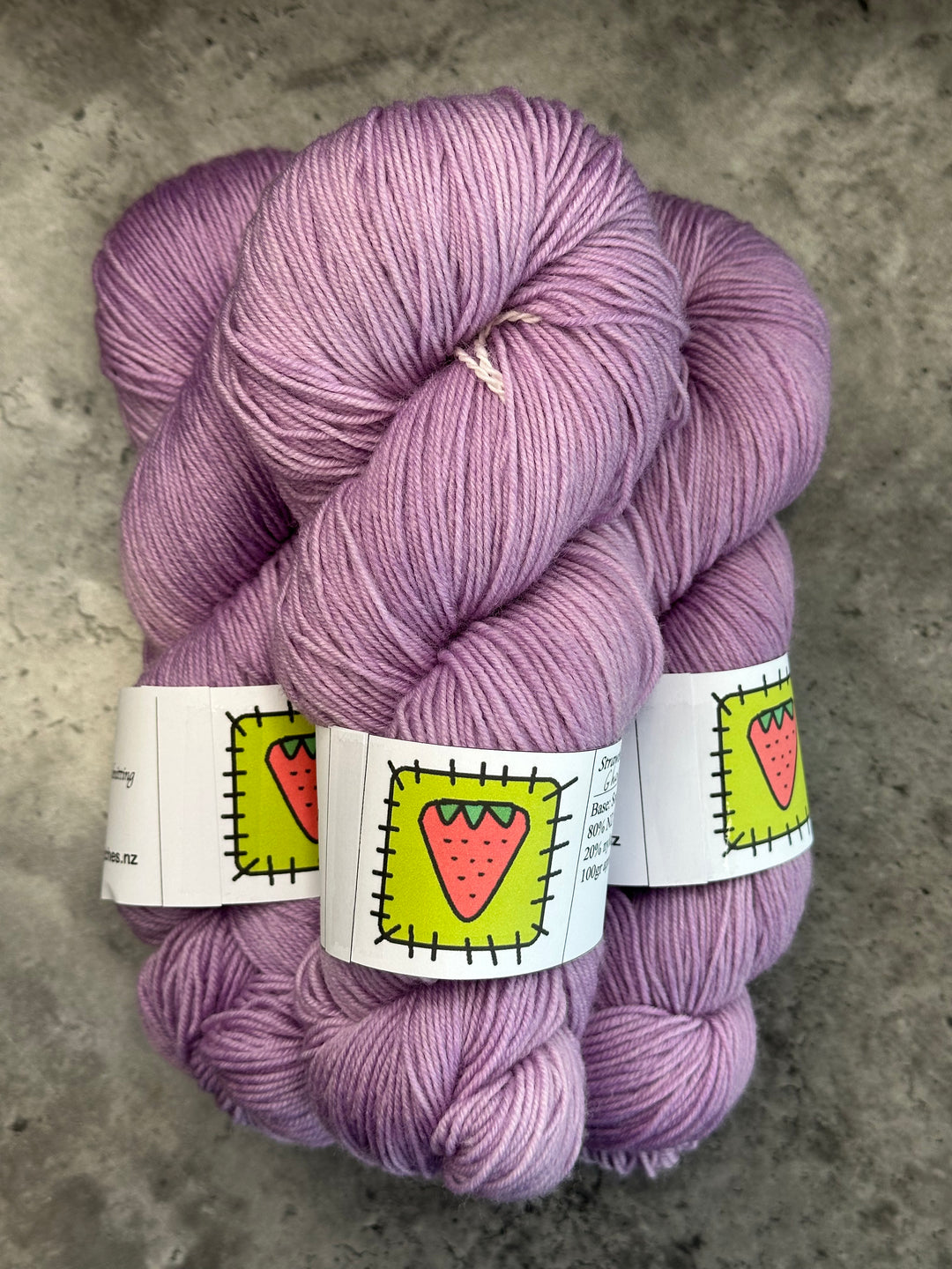 Strawberry Patches Yarns // Sock Yarn // 4ply