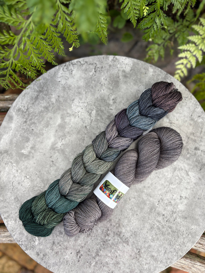 Yarnfloozy x Black Cat Herbalist Apothecary Shawl Kits