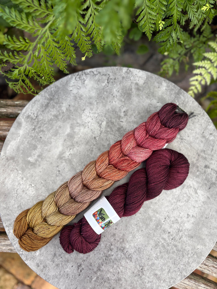 Yarnfloozy x Black Cat Herbalist Apothecary Shawl Kits