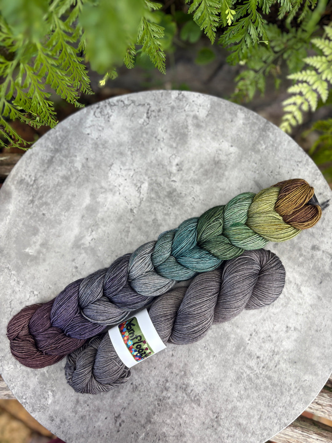 Yarnfloozy x Black Cat Herbalist Apothecary Shawl Kits
