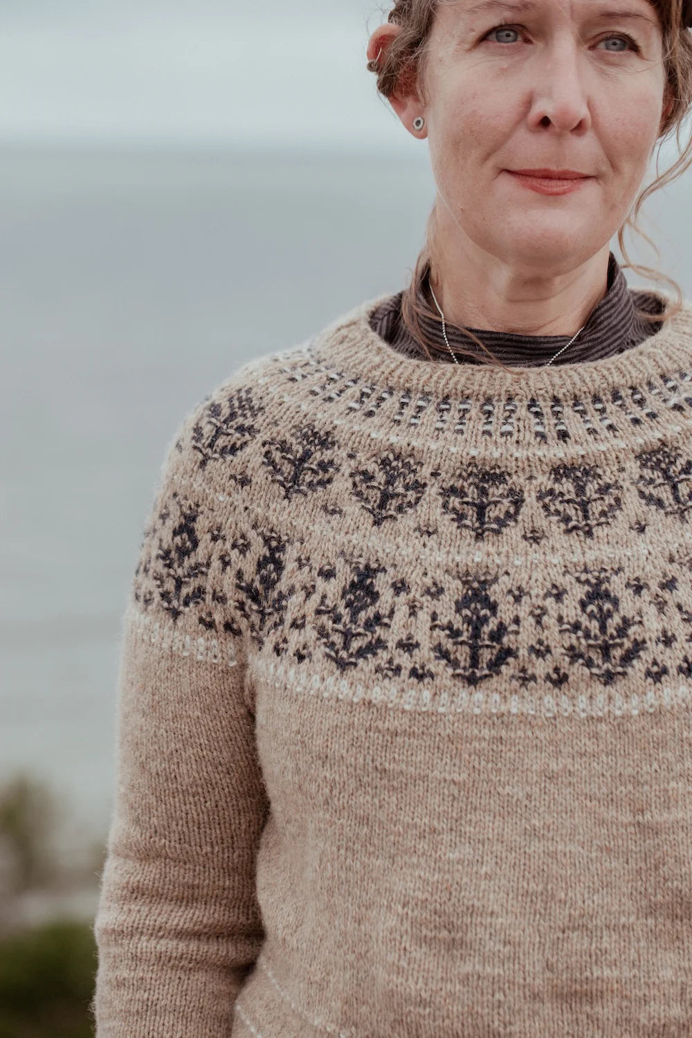 The Island and the Forest: A Knitted Correspondence by Laine
