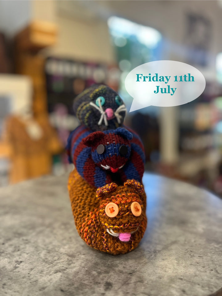 Whiskers the Cat - Kids Knit Workshop - 11th July 2025