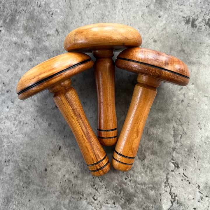 Hand-crafted Wooden Darning Mushrooms