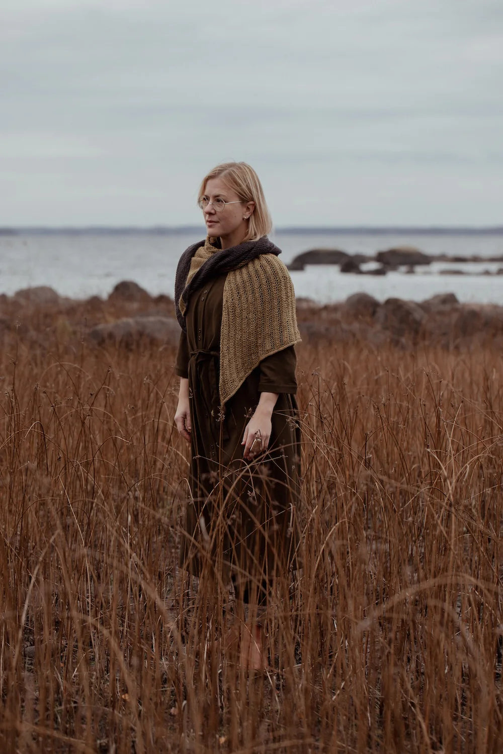 The Island and the Forest: A Knitted Correspondence by Laine
