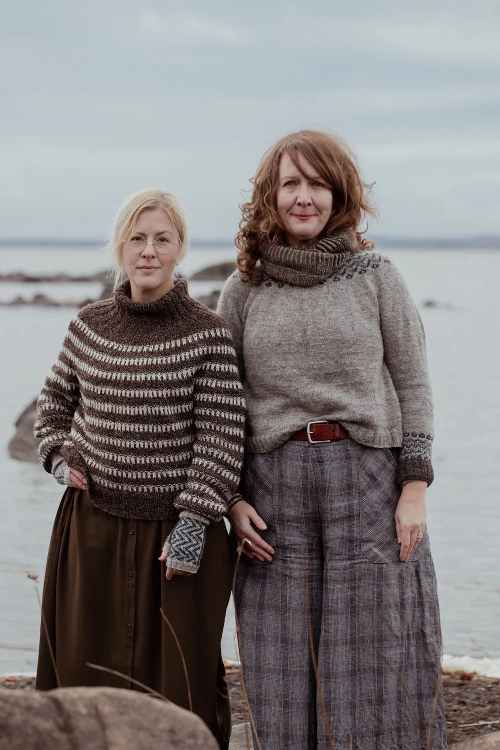 The Island and the Forest: A Knitted Correspondence by Laine