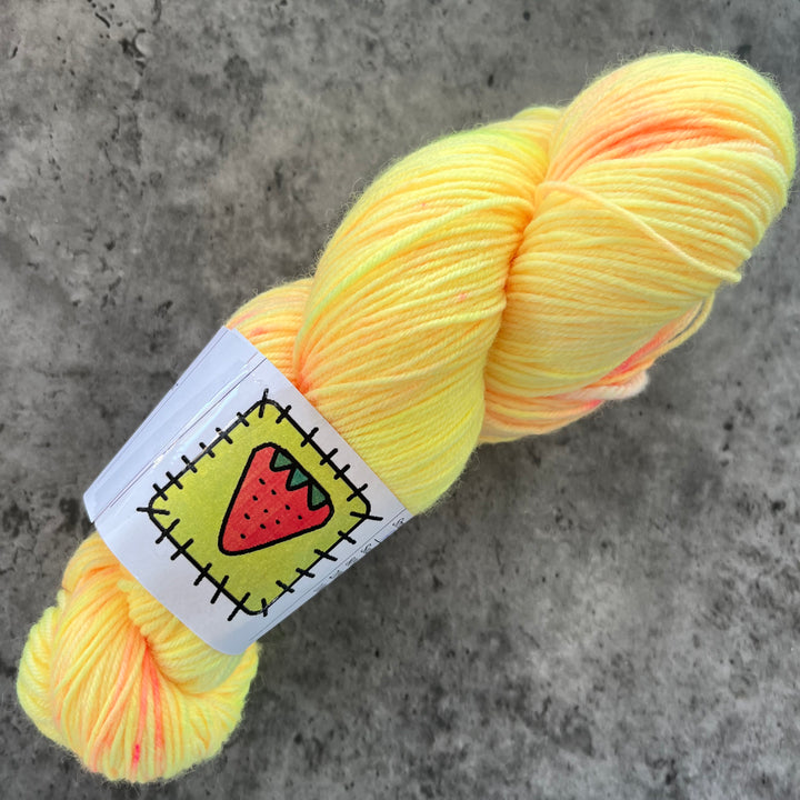 Strawberry Patches Yarns // Sock Yarn // 4ply