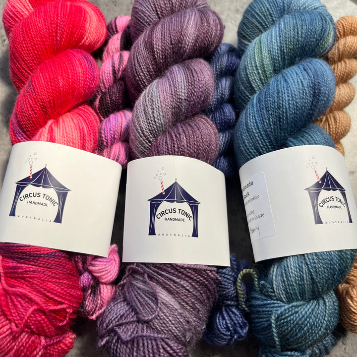 Circus Tonic // Dathliad Sock Set // 4ply