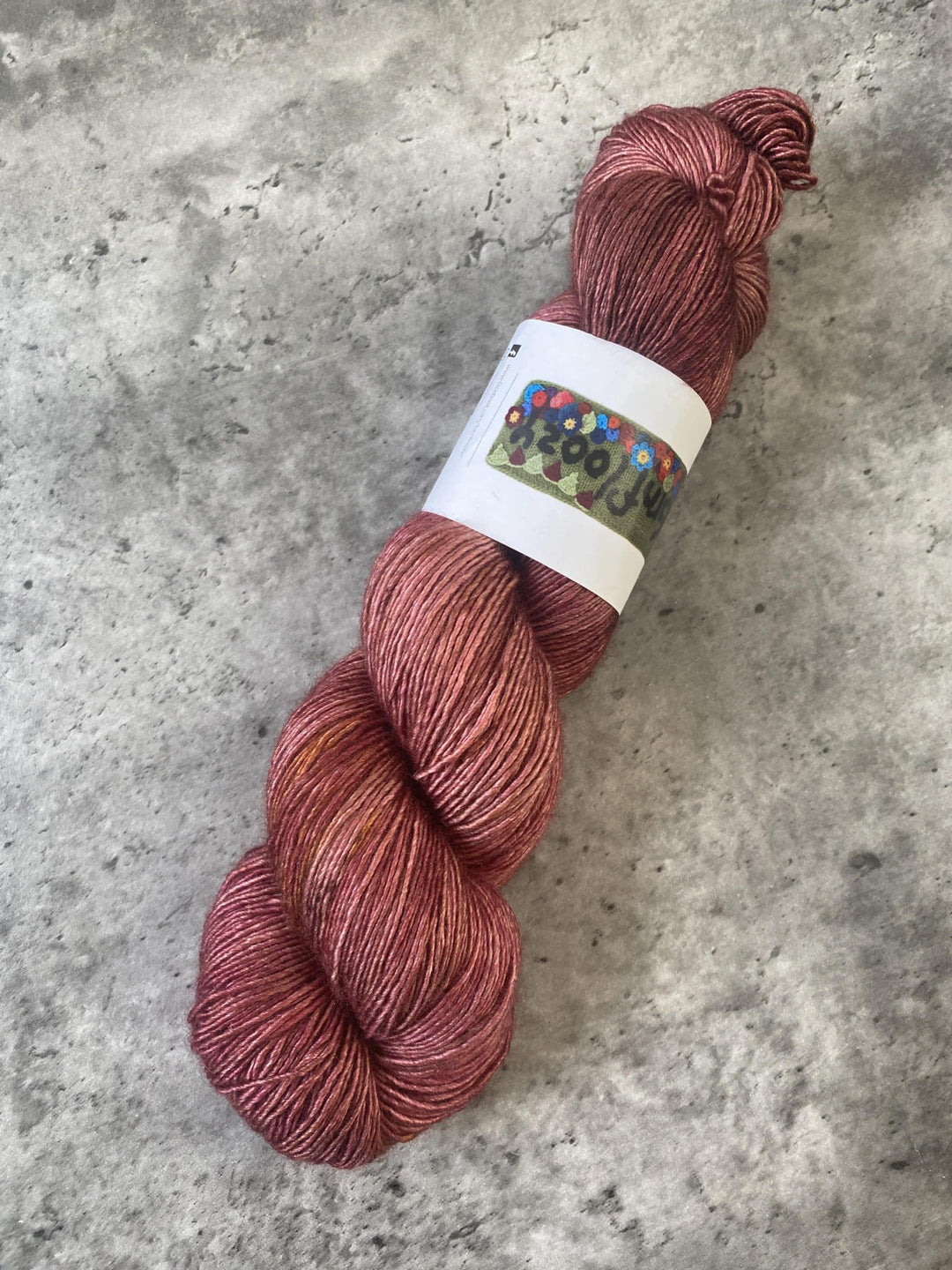 Yarnfloozy Sage Merino Silk // 4ply