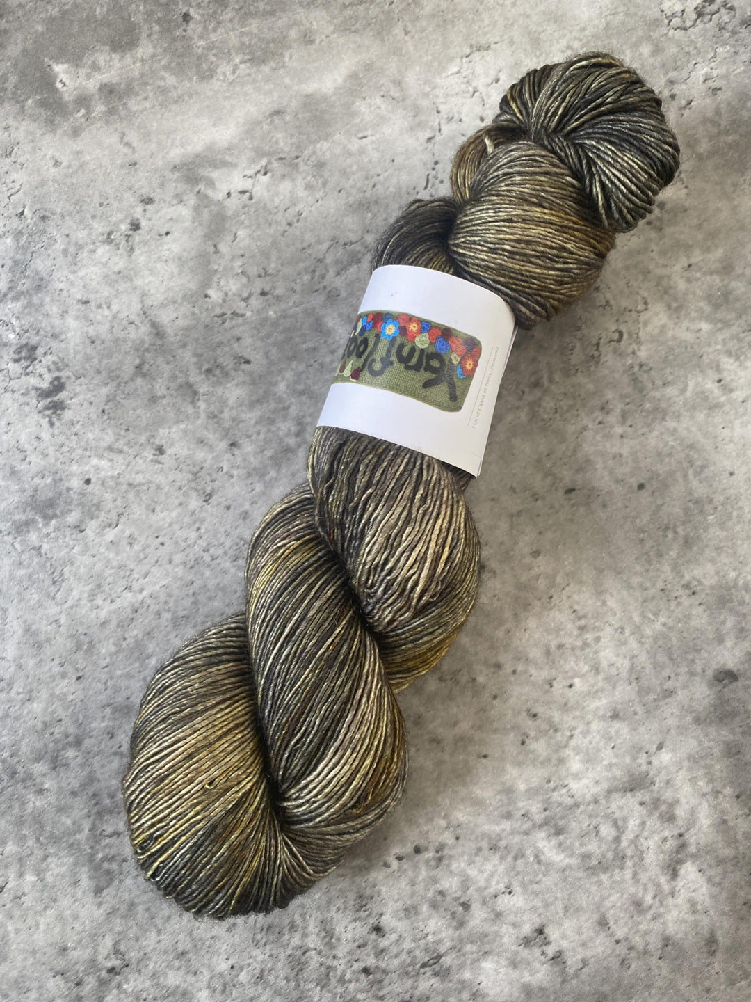 Yarnfloozy Sage Merino Silk // 4ply