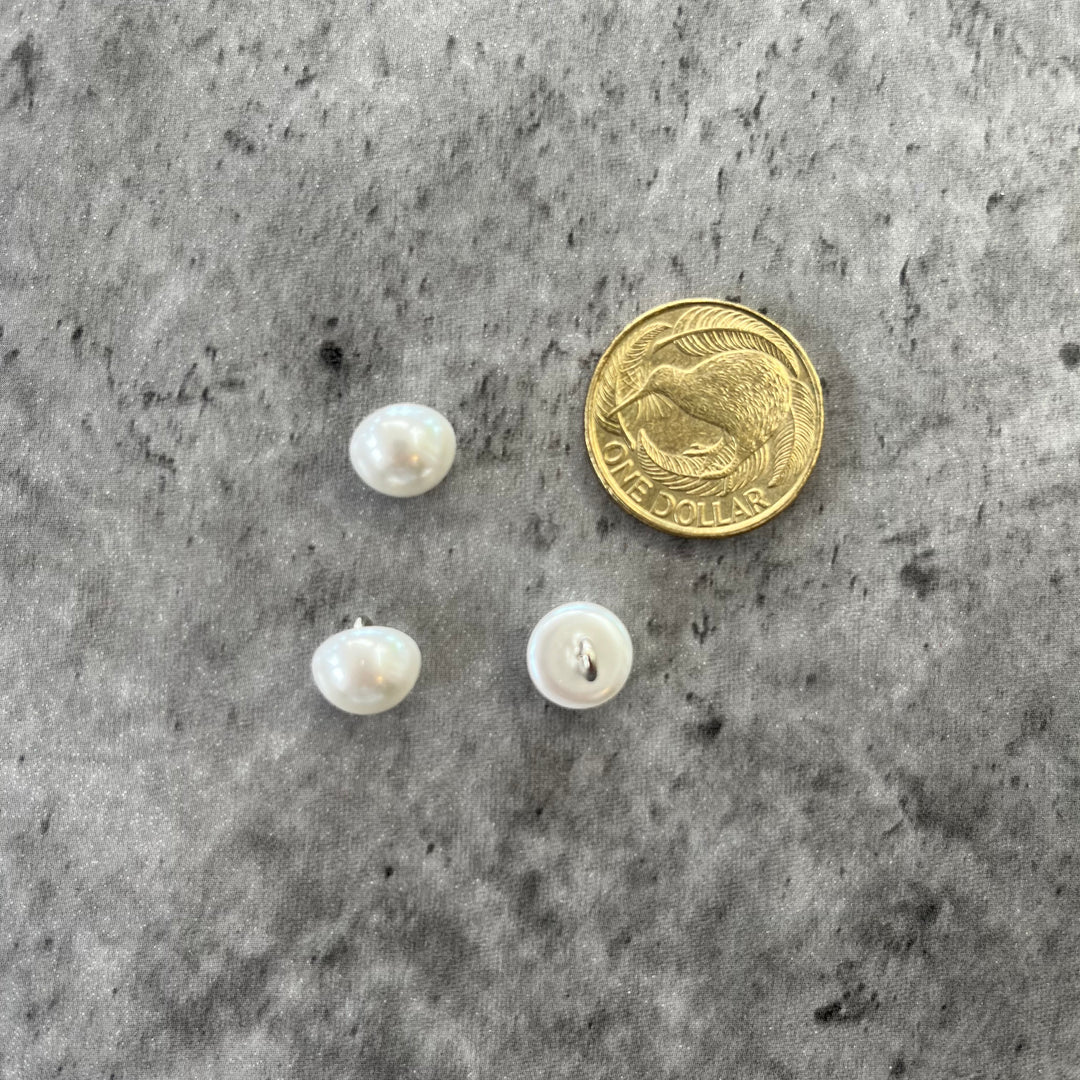 Pearl Shank Buttons - various sizes