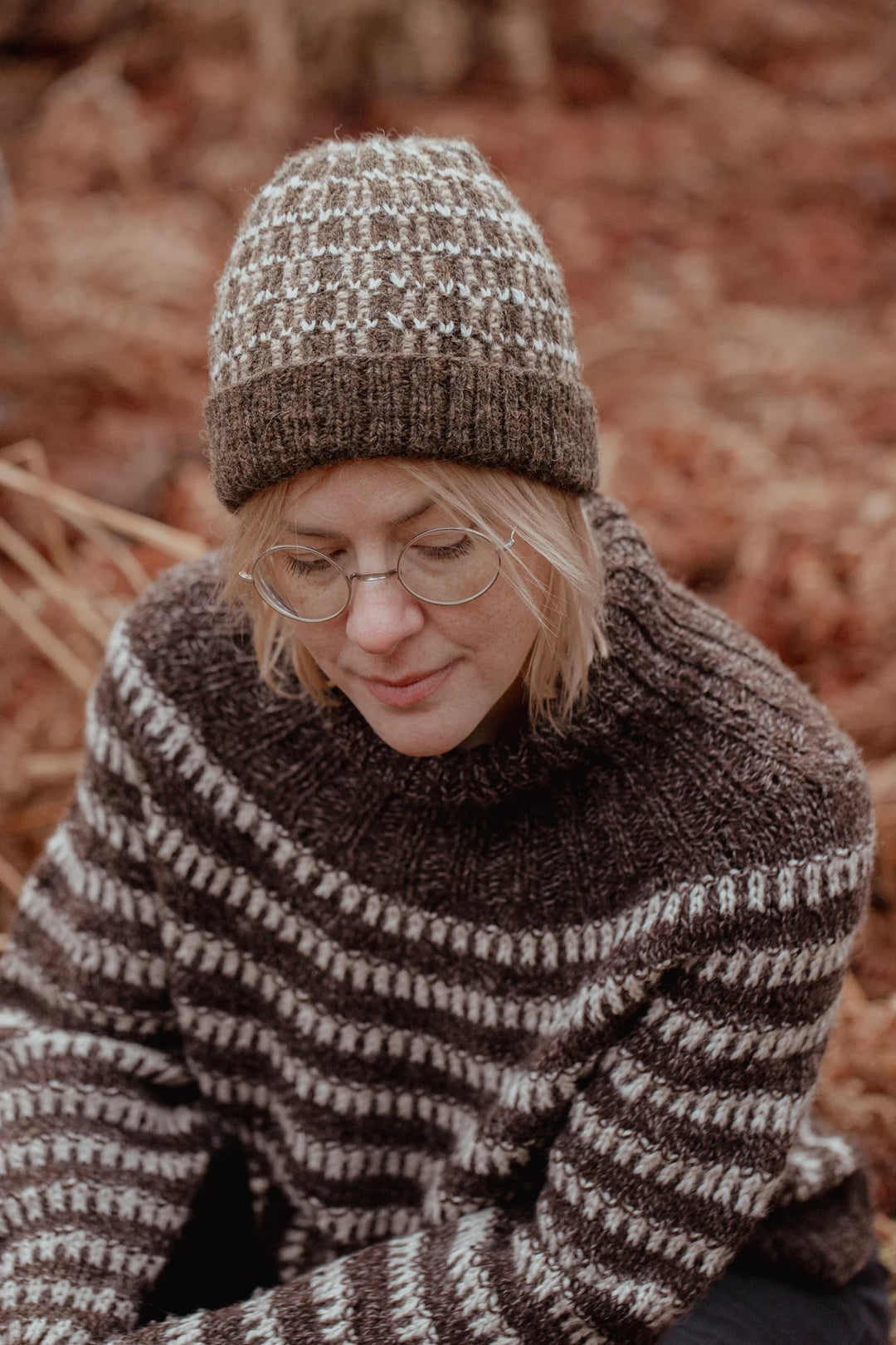 The Island and the Forest: A Knitted Correspondence by Laine