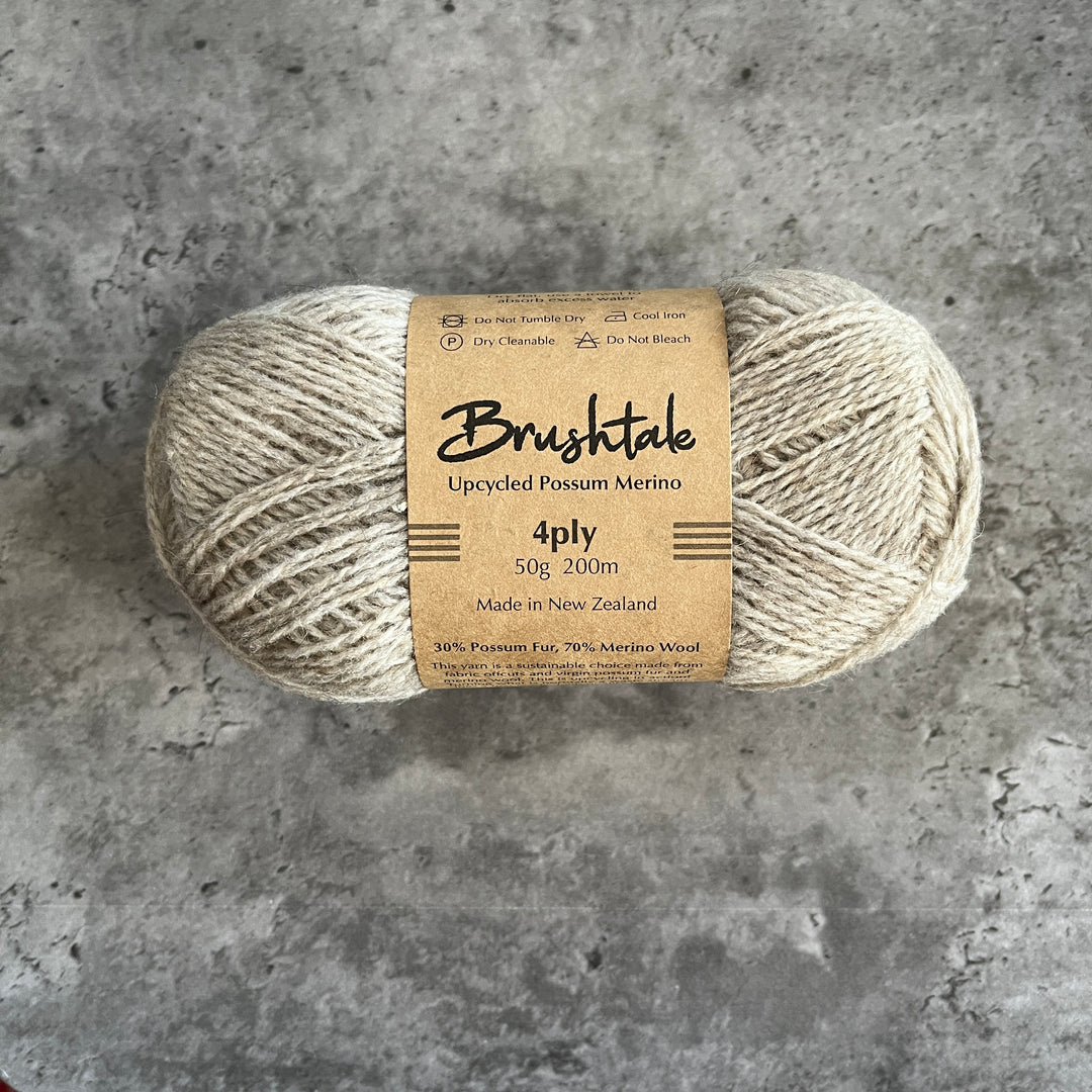 Brushtale Upcycled Possum Merino Yarn // 4ply