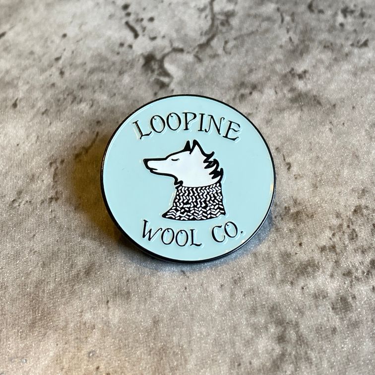 Loopine Wool Co. Enamel Pin