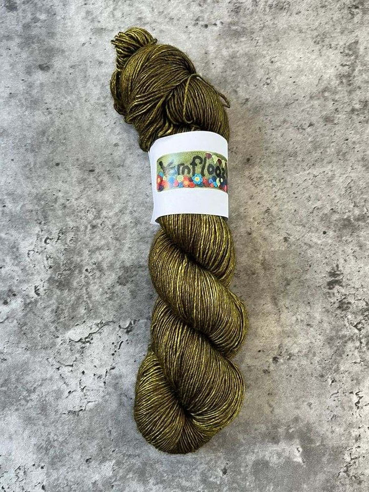 Yarnfloozy Sage Merino Silk // 4ply