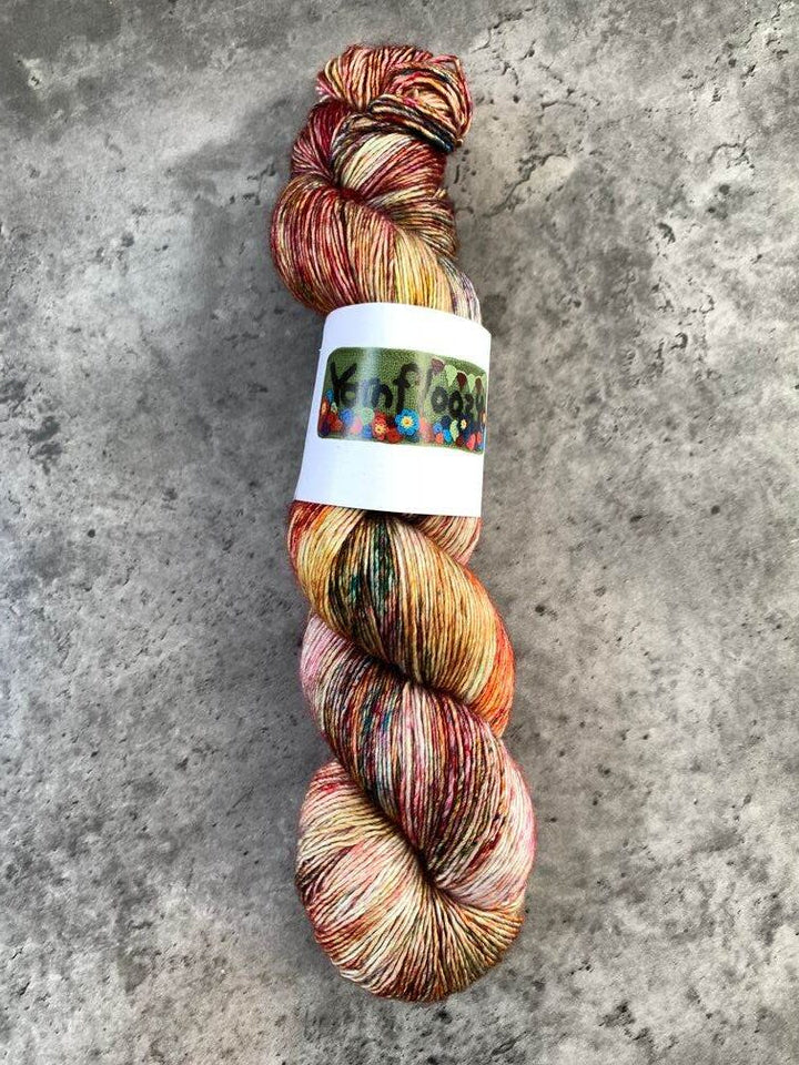 Yarnfloozy Sage Merino Silk // 4ply