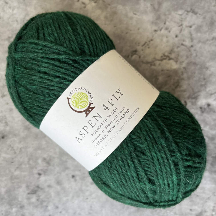 Wild Earth Yarns Aspen Polwarth // 4ply