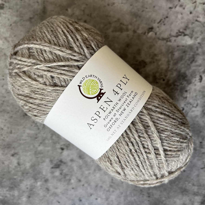 Wild Earth Yarns Aspen Polwarth // 4ply