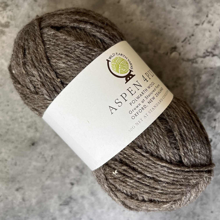 Wild Earth Yarns Aspen Polwarth // 4ply