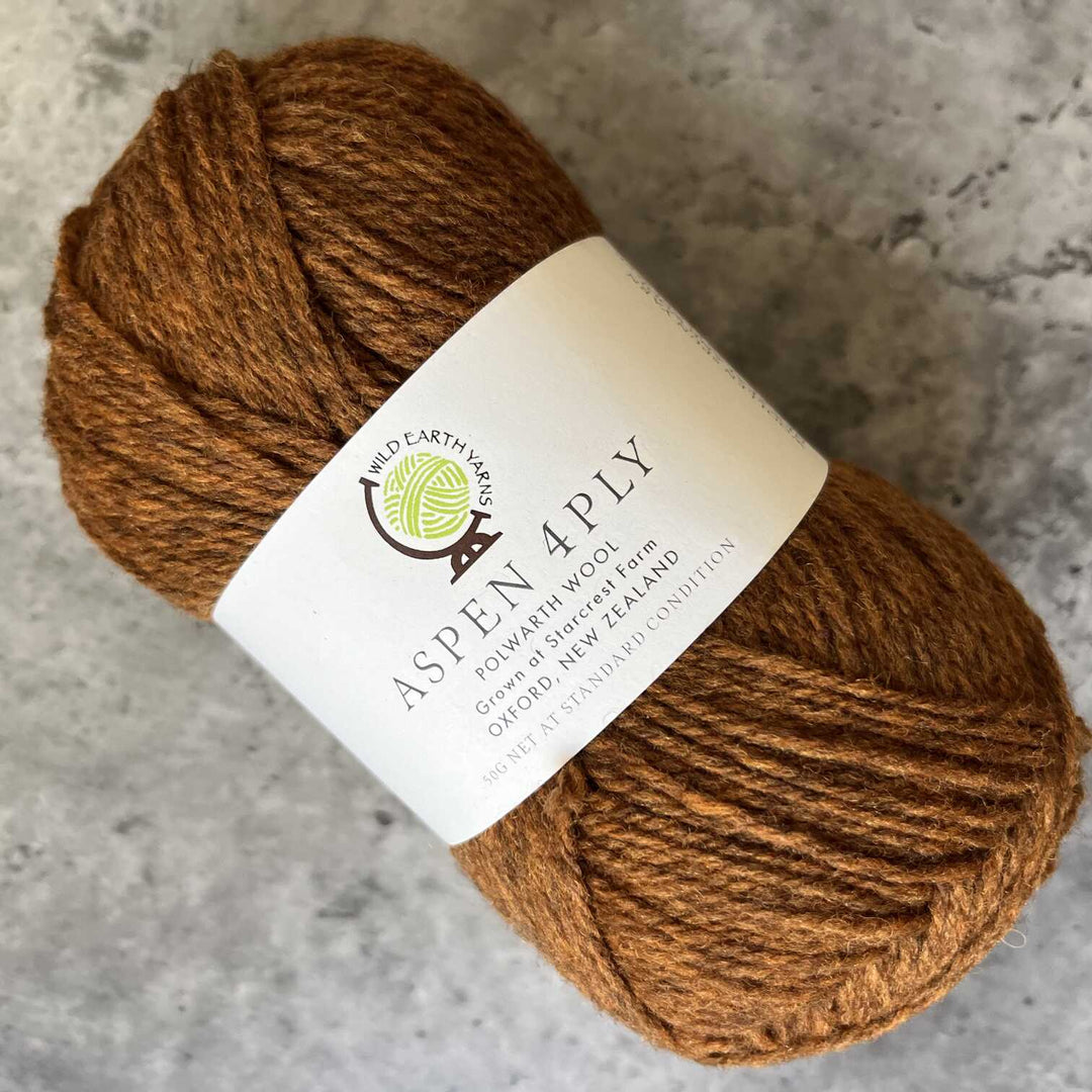 Wild Earth Yarns Aspen Polwarth // 4ply